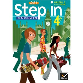 Let's Step In Anglais 4e éd 2008 - Manuel de l'élève + CD audio-rom