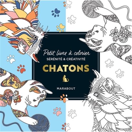 Petit livre à colorier - Chatons