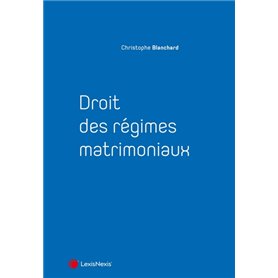 Droit des régimes matrimoniaux