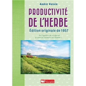 La productivité de l'herbe