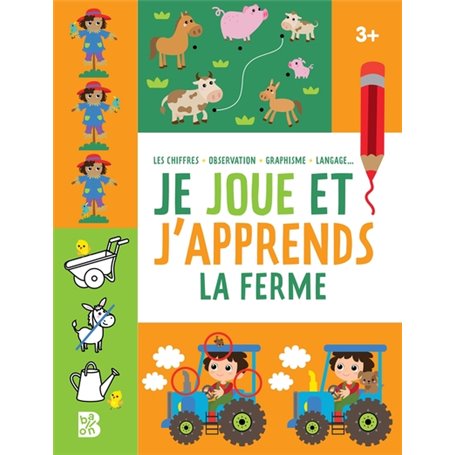 Je joue et j'apprends 3+ La ferme