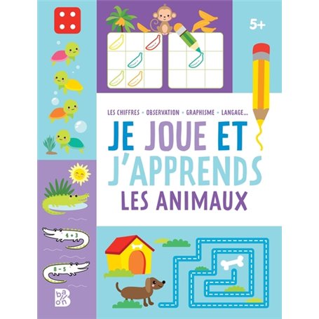 Je joue et j'apprends 5+ Les animaux