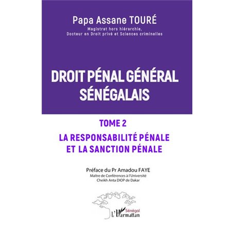 Droit pénal général sénégalais