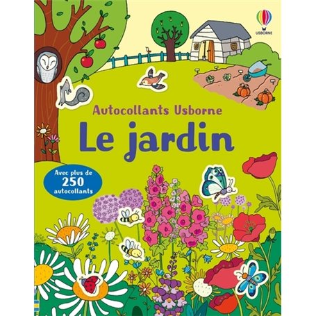 Le jardin - Premiers autocollants - Dès 3 ans