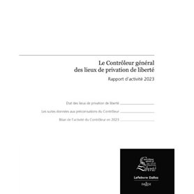 Rapport d'activité du contrôleur général des lieux de privation de liberté 2023