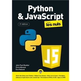 Python et JavaScript Mégapoche pour les Nuls 2e édition