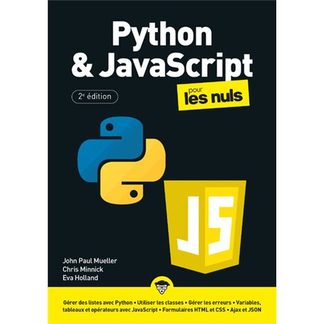 Python et JavaScript Mégapoche pour les Nuls 2e édition