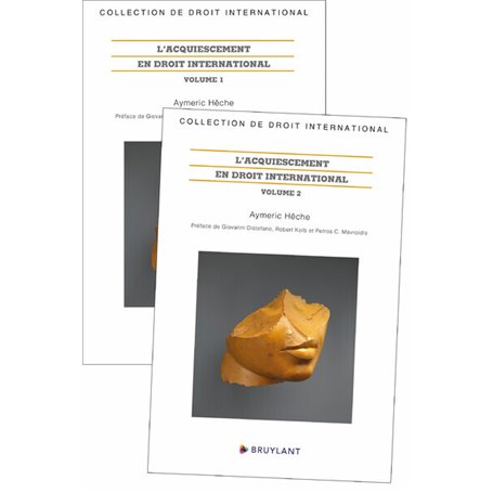 L'acquiescement en droit international - 2 volumes