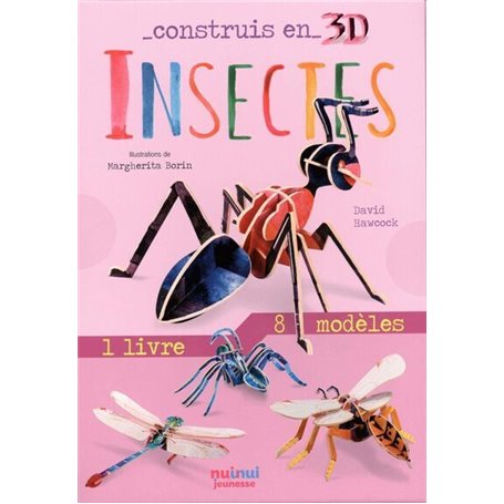 Construis en 3D - Insectes