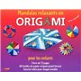 Mandalas relaxants en origami - Pour les enfants