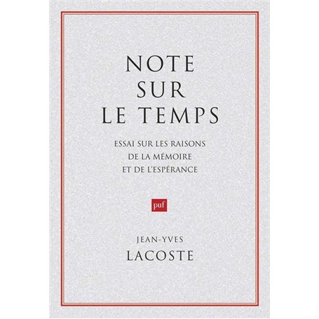 Note sur le temps