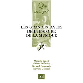 Les grandes dates de l'histoire de la musique européenne