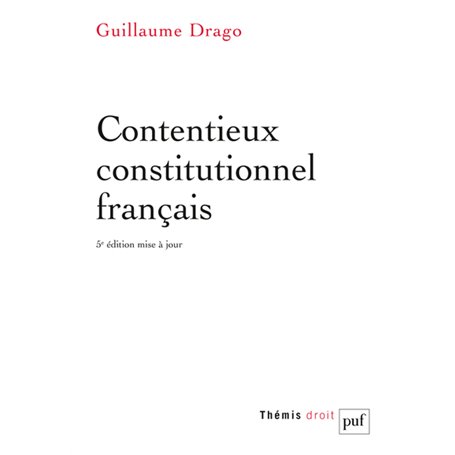 Contentieux constitutionnel français