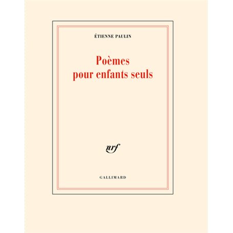 Poèmes pour enfants seuls