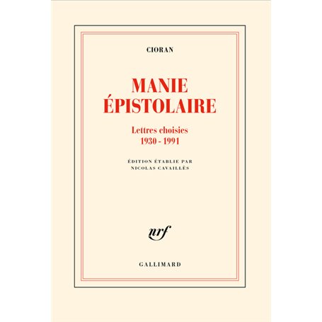 Manie épistolaire