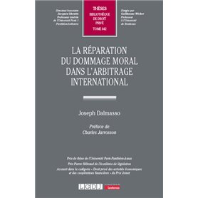 La réparation du dommage moral dans l'arbitrage international