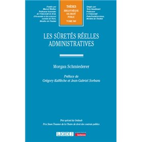 Les sûretés réelles administratives