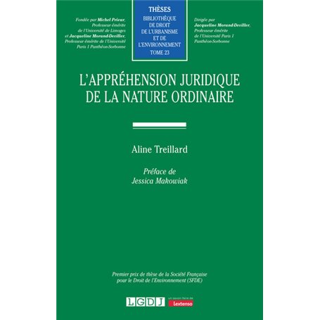 L'appréhension juridique de la nature ordinaire