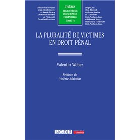 La pluralité de victimes en droit pénal