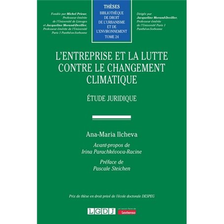 L'entreprise et la lutte contre le changement climatique