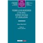 Pierre-Louis Roederer (1754-1835) : science sociale et législation