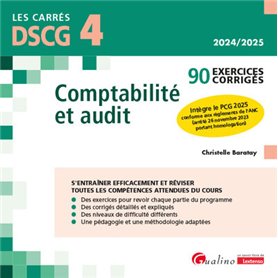 DSCG 4 - Exercices corrigés - Comptabilité et audit