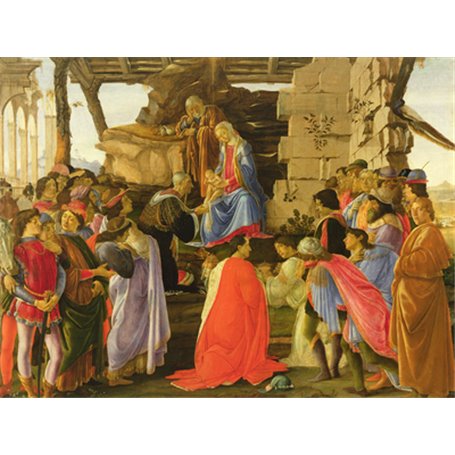 calendrier de l avent l adoration des mages - botticelli