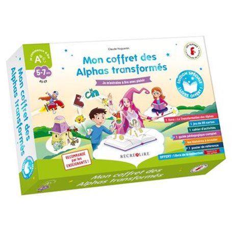 Edition spéciale Mon coffret des Alphas transformés méthode de lecture GS CP