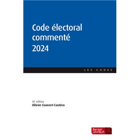 Code électoral commenté 2024 (18e éd.)