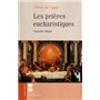 les prieres eucharistiques