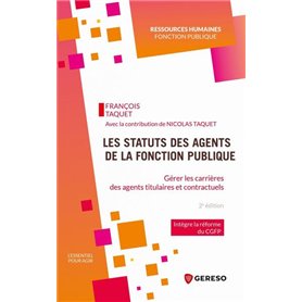 Les statuts des agents de la Fonction publique