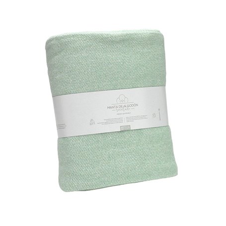 Couverture Alexandra House Living Lares Vert clair 120 x 180 cm