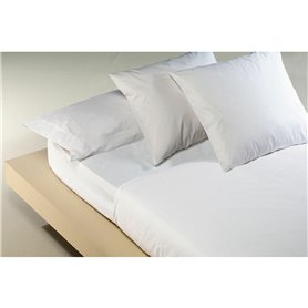 Drap Hosteline IRIS Blanc Lit king size