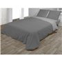 Parure de couette Hosteline VEGAS Gris Lit 1 persone 2 Pièces