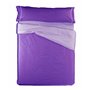 Parure de couette Hosteline VEGAS Mauve Lit ½ persones 2 Pièces