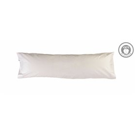 Taie d'oreiller Hosteline IRIS Blanc Lit 1 persone 144 Fils 90 cm