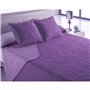 Couvre-lit Hosteline VEGAS Mauve Lit king size (3 Pièces)