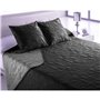 Couvre-lit Hosteline VEGAS Noir Lit king size (3 Pièces)