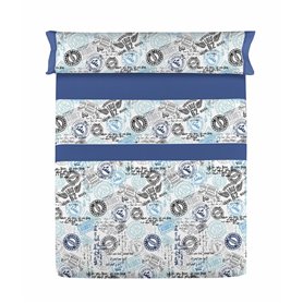 Jeu de draps Lois SELLOS Bleu Lit 1 persone