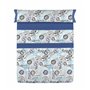 Jeu de draps Lois SELLOS Bleu Lit king size