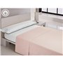 Drap Happy Home LISOS COTTON Rose Lit ½ persones Lit 2 persones