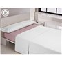 Drap housse Happy Home LISOS COTTON Fuchsia Lit ½ persones