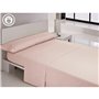 Jeu de draps Hosteline IRIS PREMIUM Rose Lit 1 persone