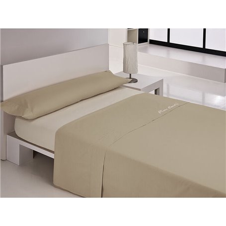 Jeu de draps Pierre Cardin CORALINA FORESTA PO Beige Lit 1 persone