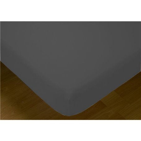 Drap housse Hosteline MONACO LISO Gris