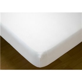 Drap housse Hosteline MONACO LISO Blanc