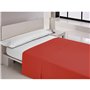 Drap Happy Home MIX COLORS Rouge Lit 1 persone