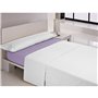 Drap housse Happy Home MIX COLORS Mauve Lit ½ persones