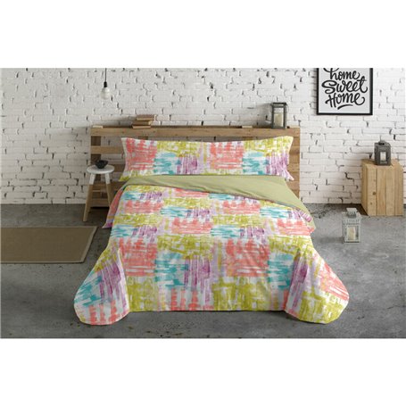 Housse de Couette Pierre Cardin Colors Vert 144 Fils 180 x 230 cm