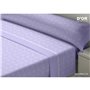 Jeu de draps D'Or ANKARA Mauve Gran lit 2 persones Franela